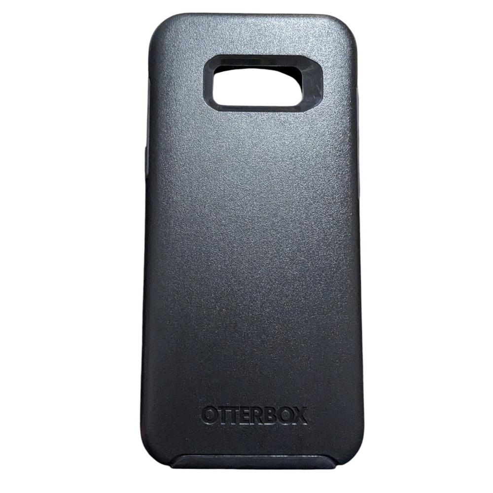H1. OtterBox Symmetry Samsung Galaxy S8+ Black, Repack Used Slightly